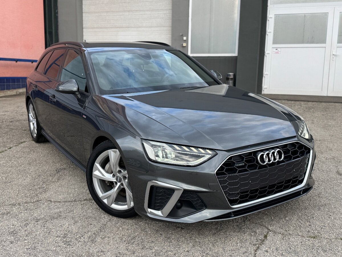Audi A4 Avant 2.0 TDI Quattro 140kw S-line Virtual - DPH -