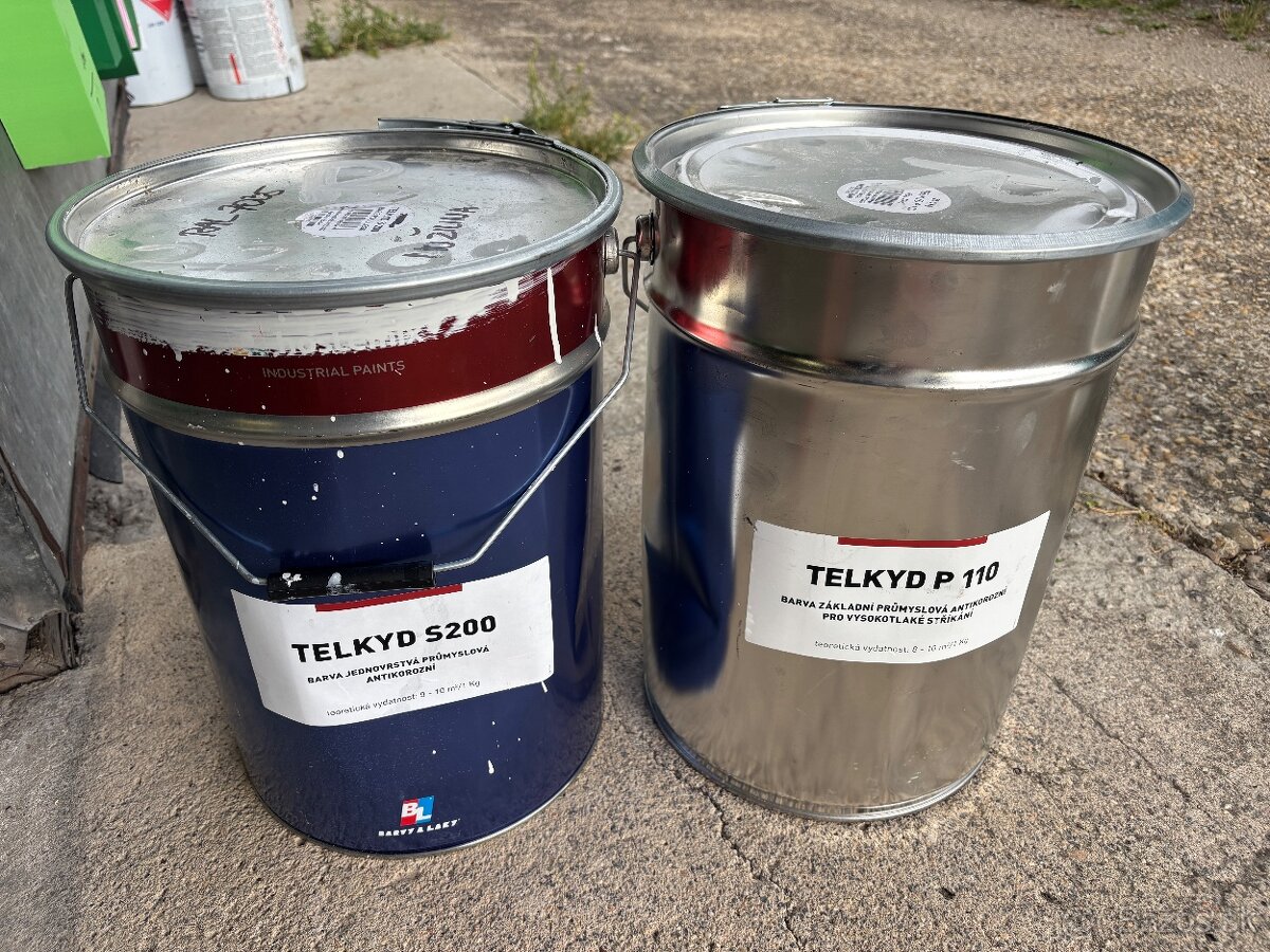 Otvorené priemyselné farby - BAL (TELKYD) - LACNO