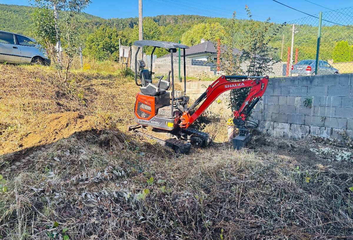 Zemne a vykopove prace