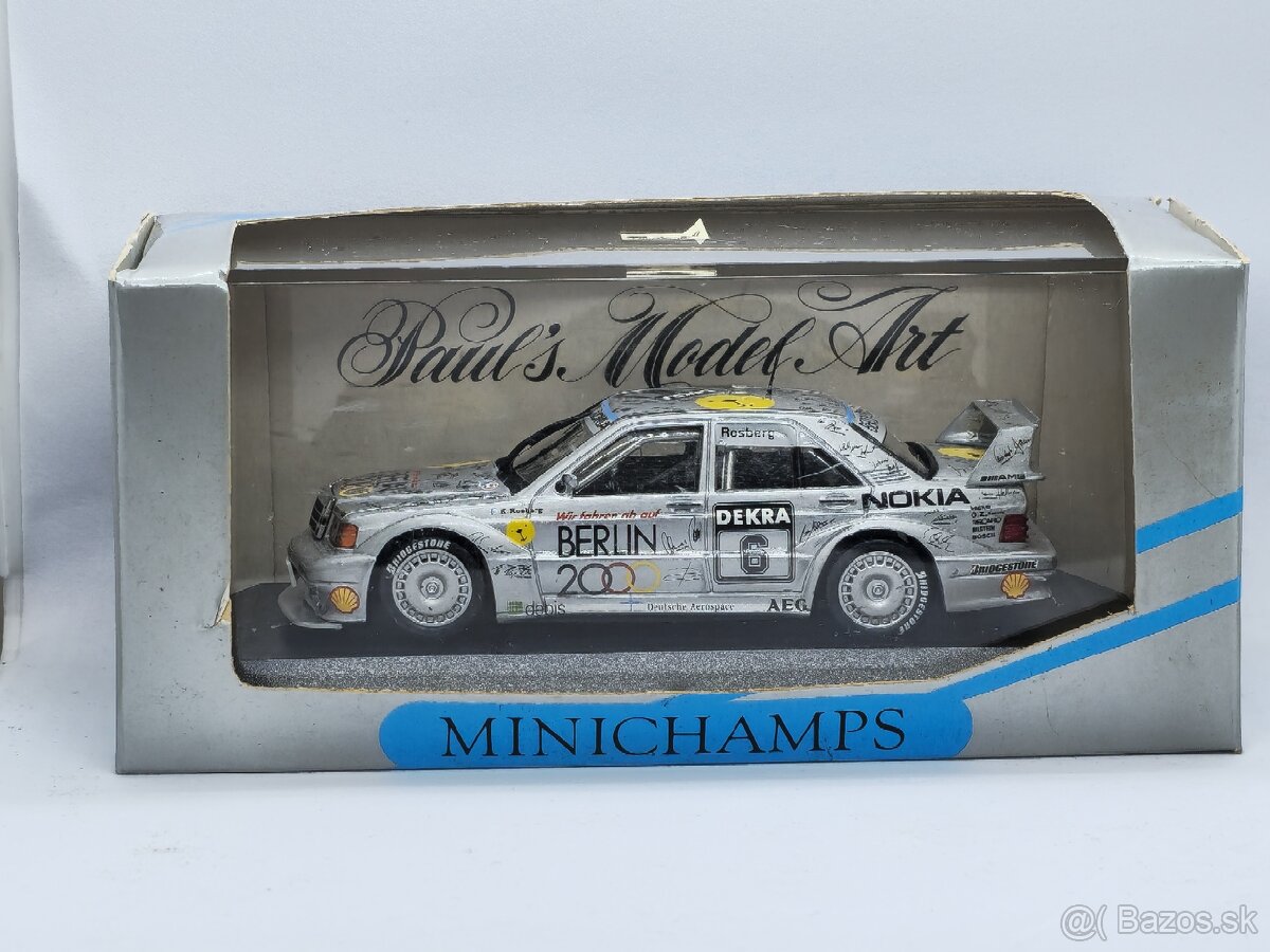 Minichamps 1:43 Mercedes 190E Evo2 DTM 1992 Team AMG