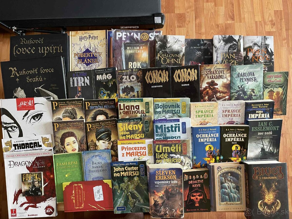 John Carter,Diablo,Omnibus Predátor,Zaklínač,Dragon age atd