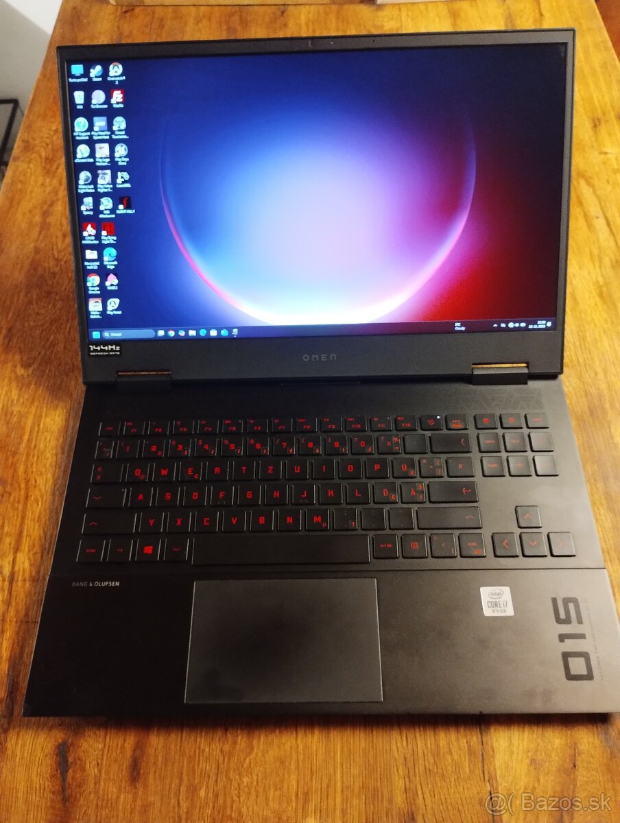 HP Omen 15  Herný notebook v TOP stave