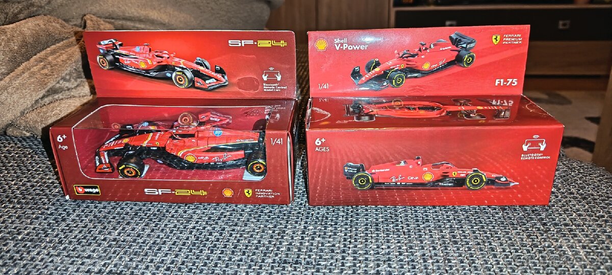 Shell Ferrari modely