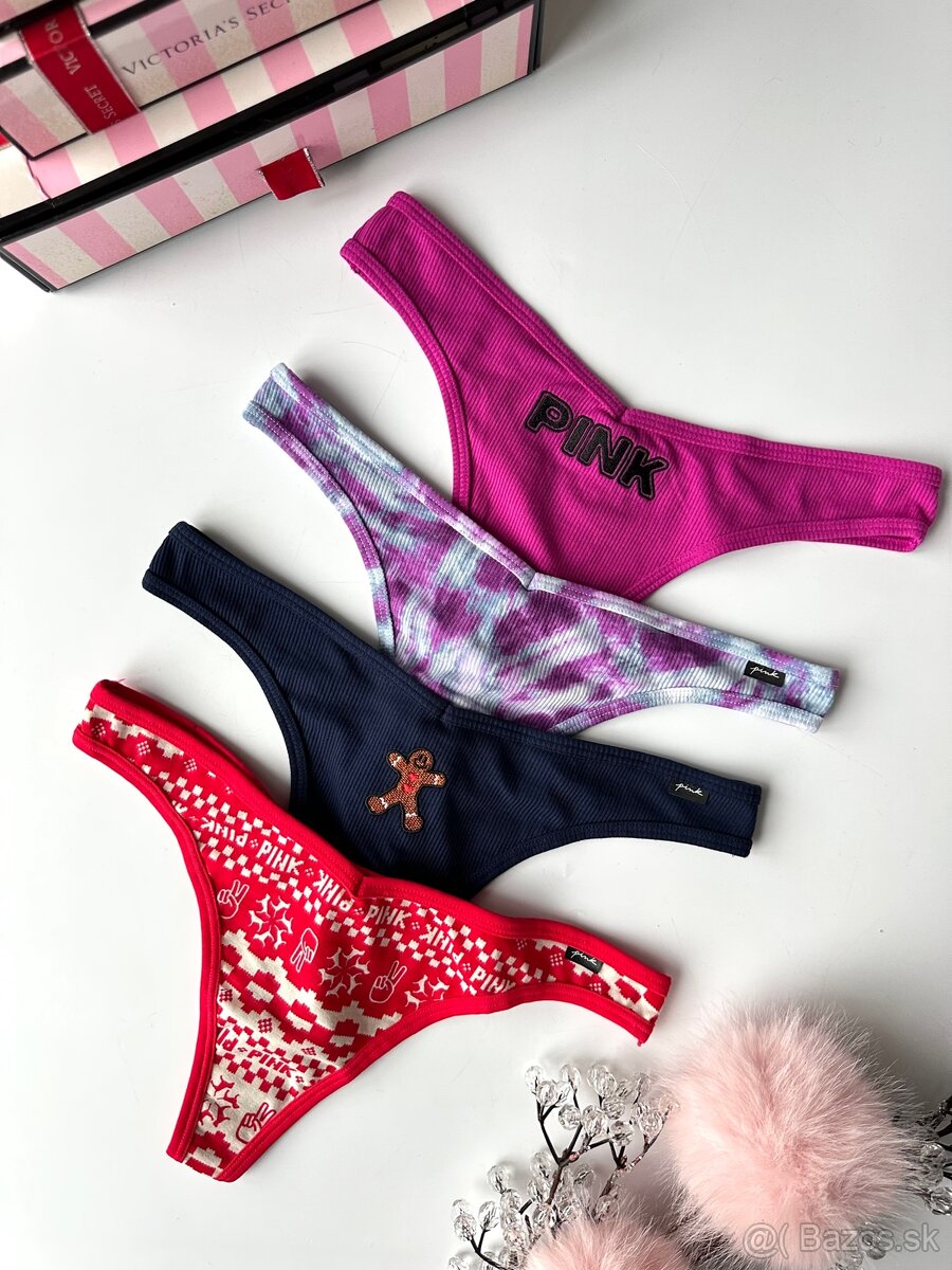 Victoria’s Secret Pink tanga nohavičky L