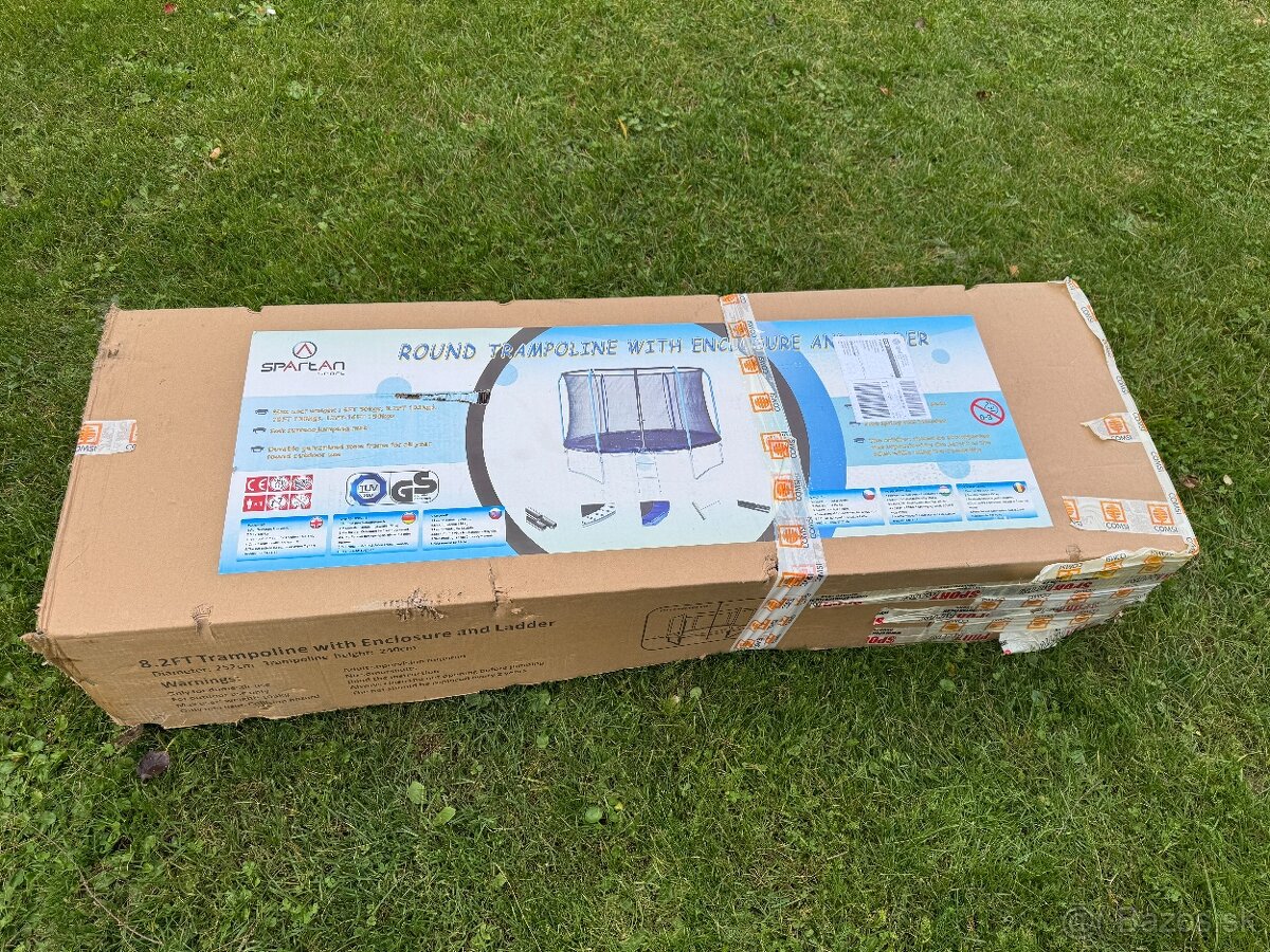 trampolina SPARTAN 250cm