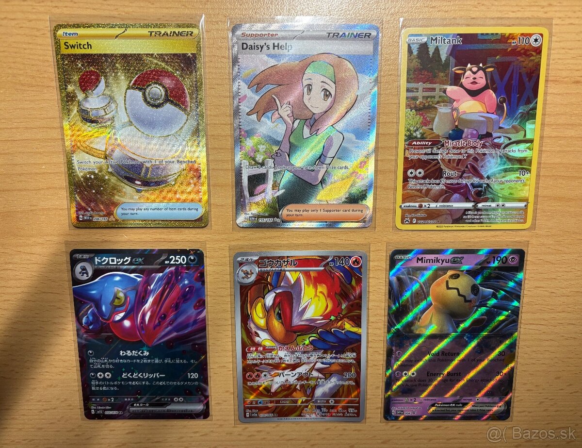 Predám pokémon karty