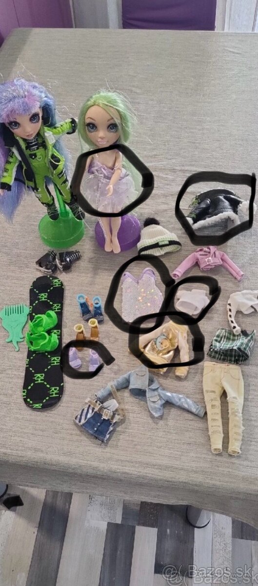 Predám bábiku MGA Rainbow High 1 ks
