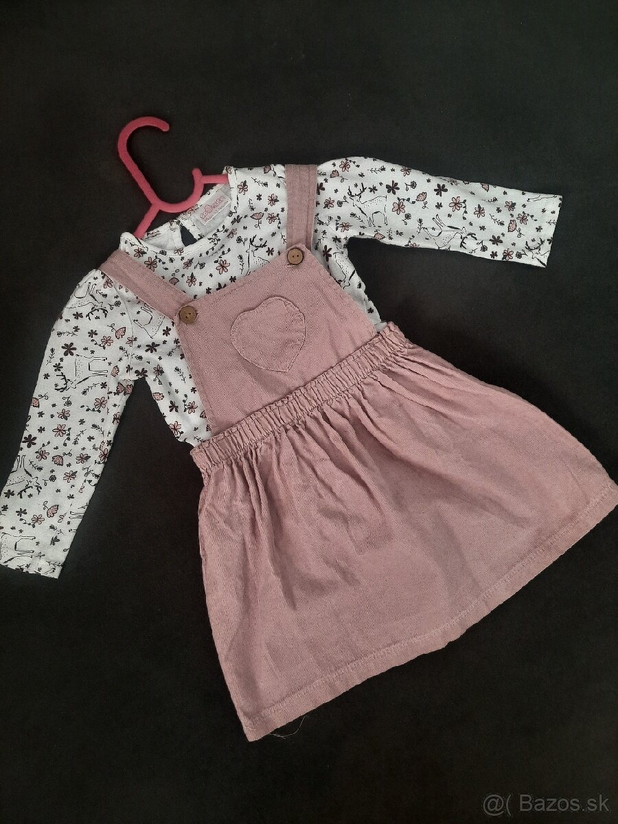 Detské dievčenské šaty veľkosť 86 a 92