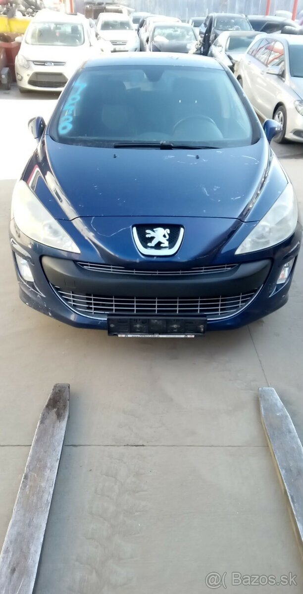 Peugeot 308 1,6HDi 80kw kód:9HZ