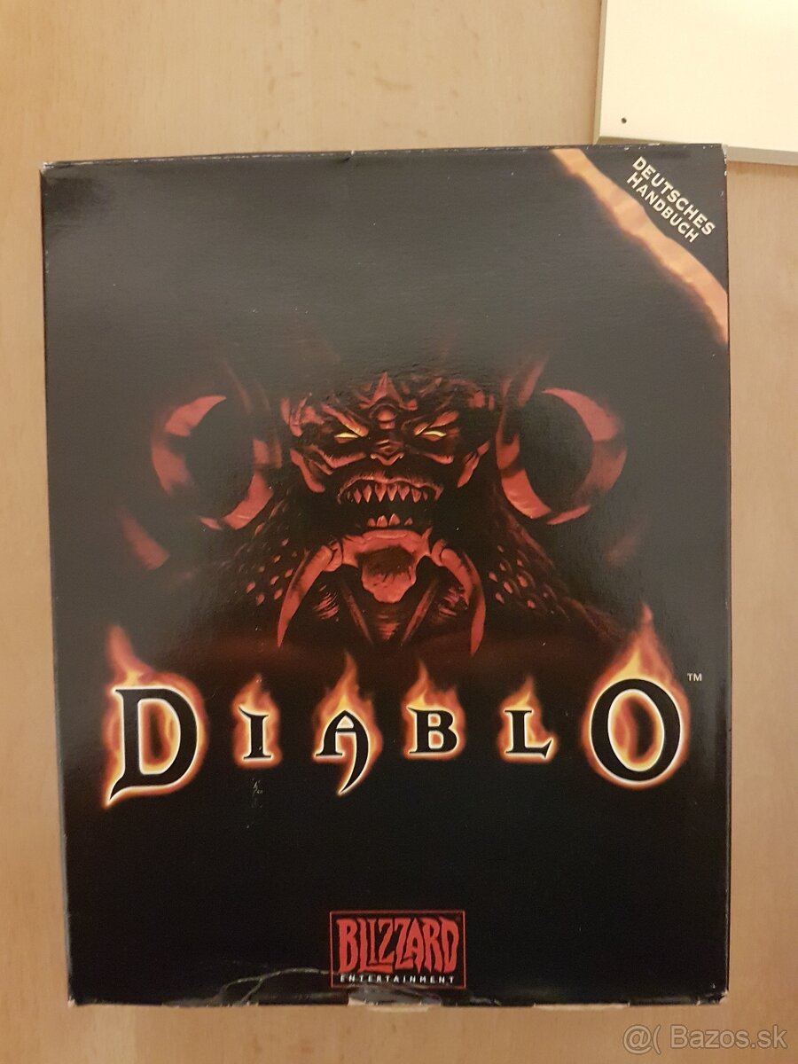 Diablo 1 Big BOX , TOP Stav viz foto