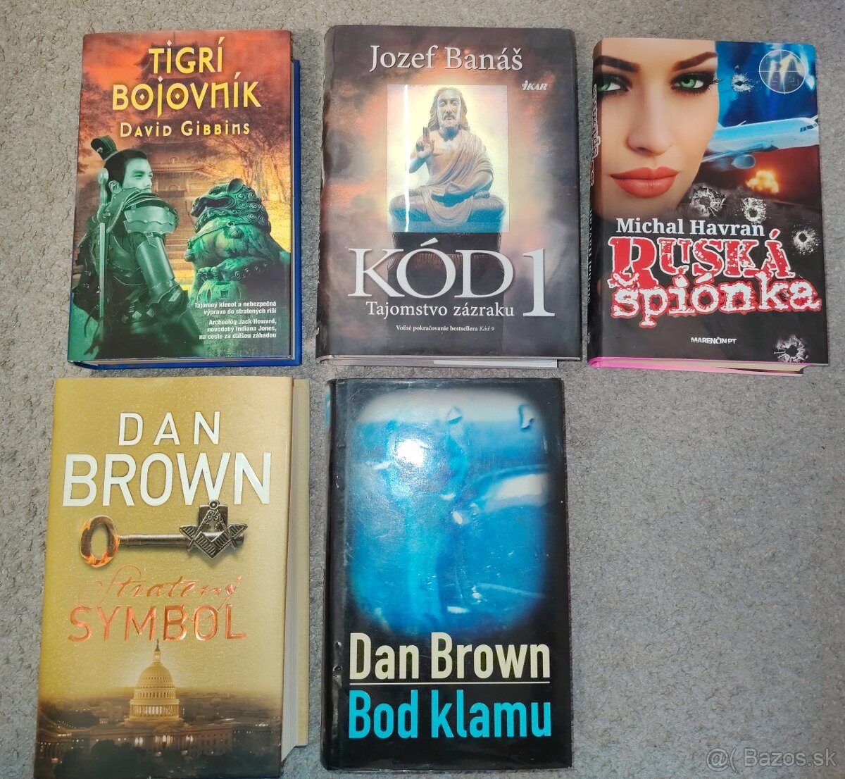 Dan Brown, Gibbins, Banáš, Havrab