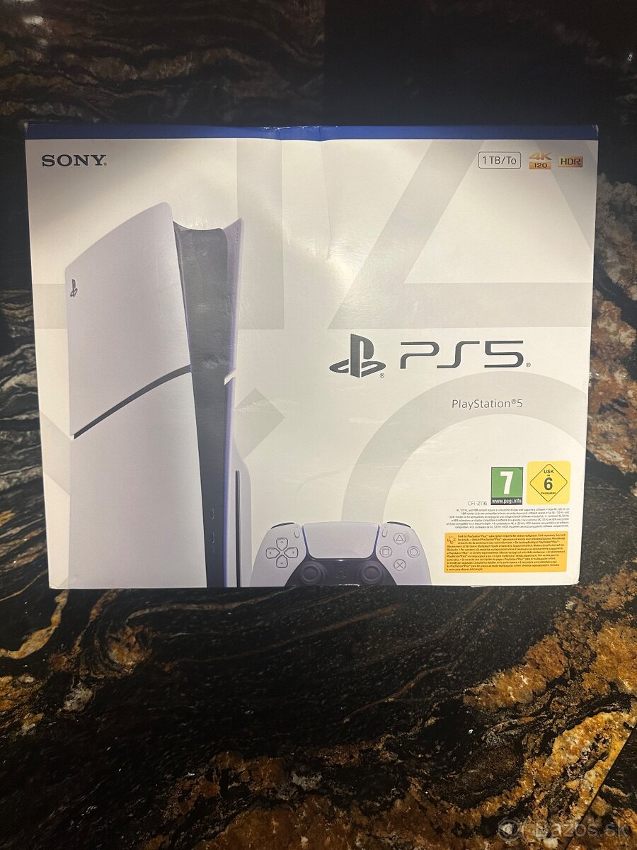 predam ps5 slim 1 tb zánovný kus