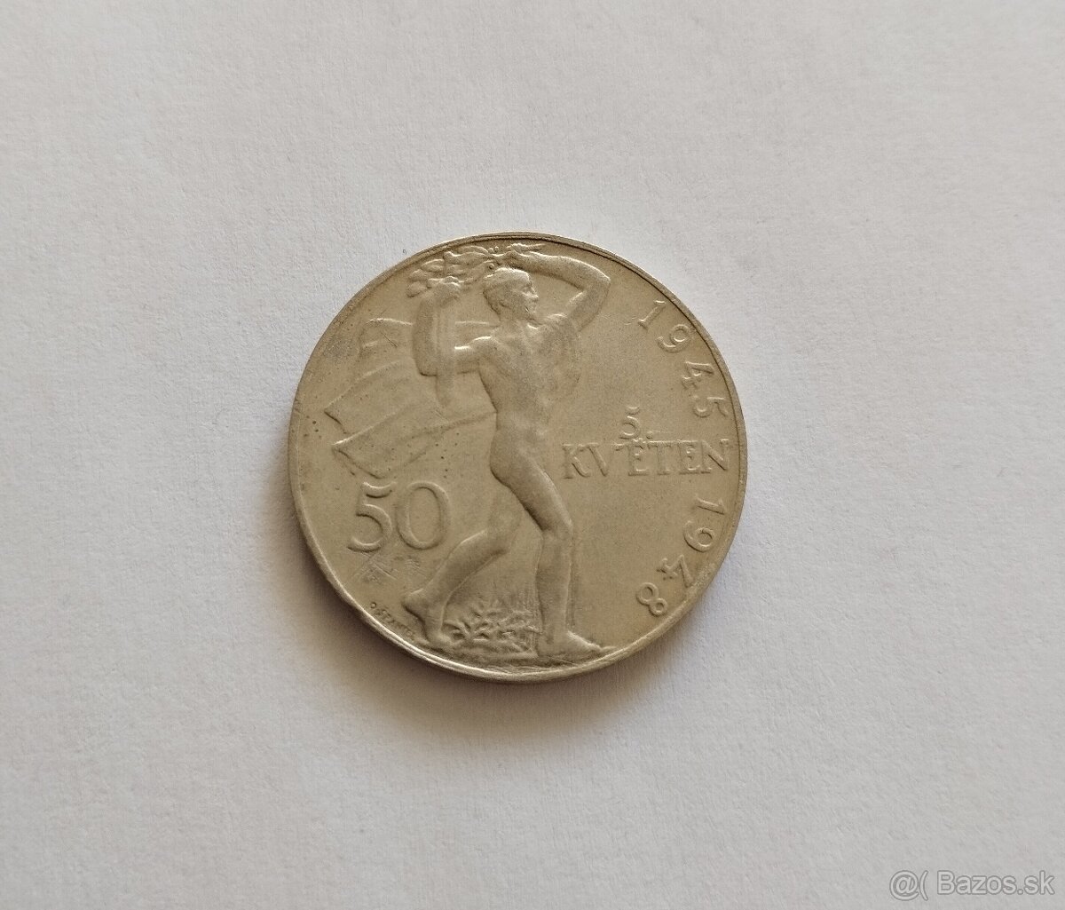 50 Kčs 1948 - Pražské povstání