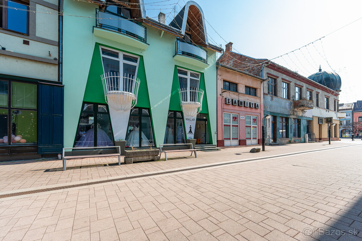 Na predaj polyfunkčná budova, 320 m2 - Centrum, Michalovce
