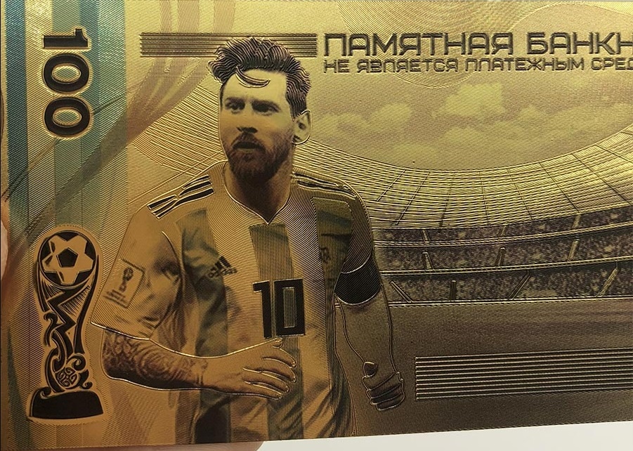Bankovka Argentina Messi