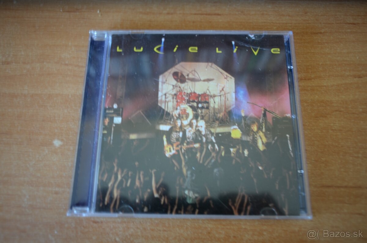 Predám CD skupiny LUCIE LIVE. 2CD