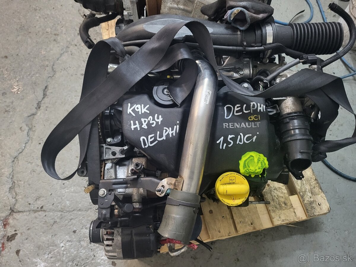 Motor 1.5dci k9k h834 delphi
