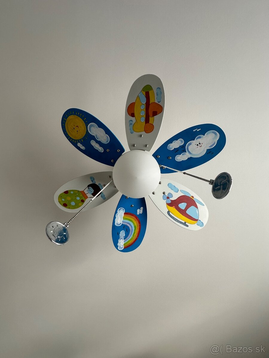 Svietidlo s ventilátorom