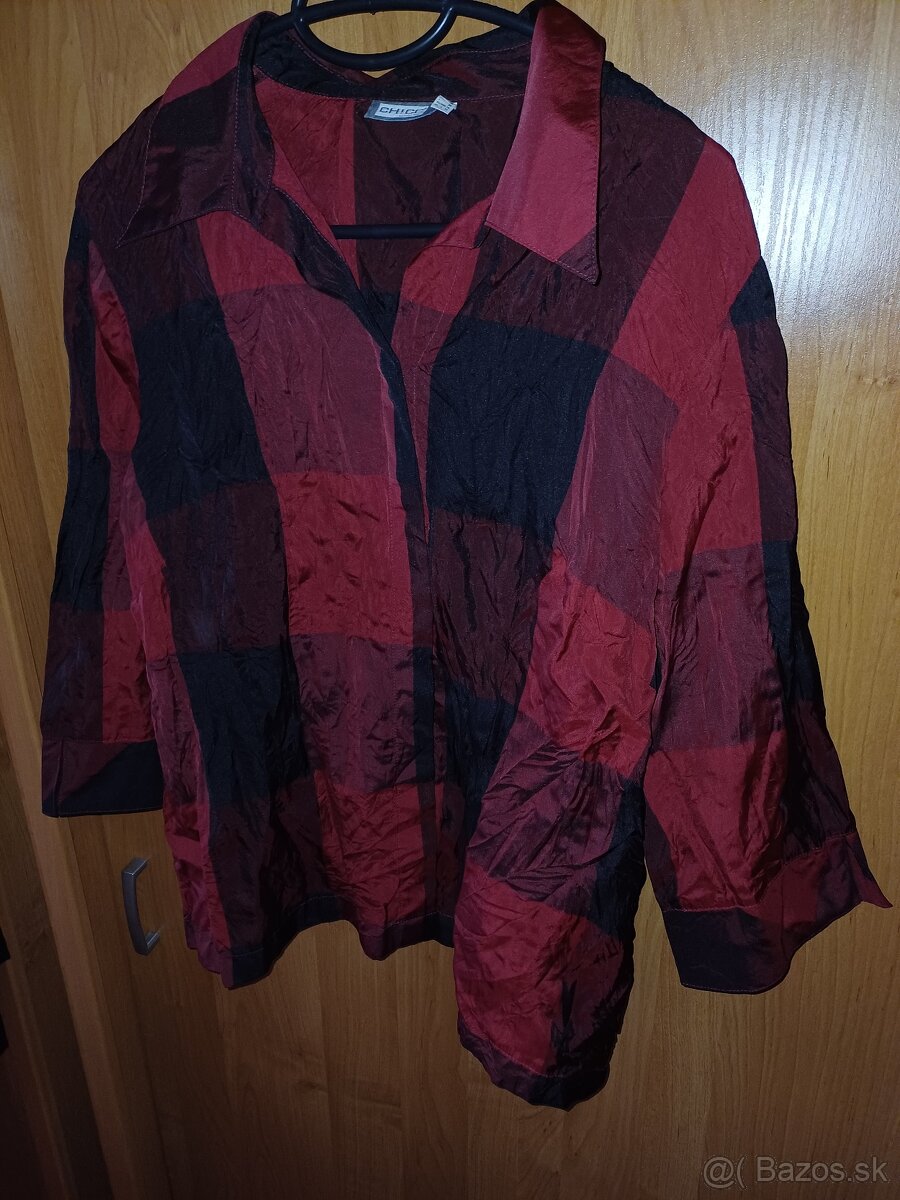 Karovana bluzka pre moletky xxl