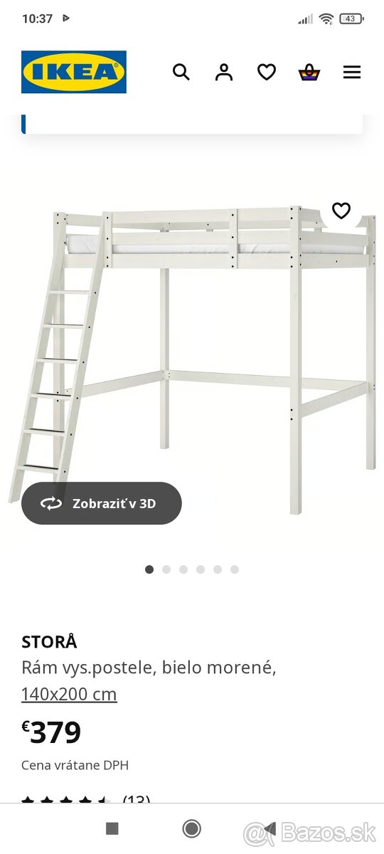 Poschodová postel
