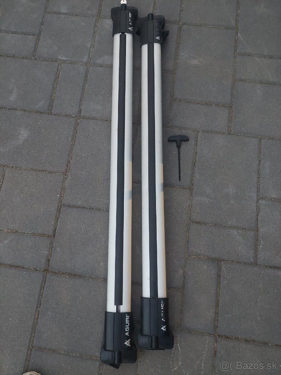 Strešný nosič priečniky AGURI nastav na hagusy bez presahu