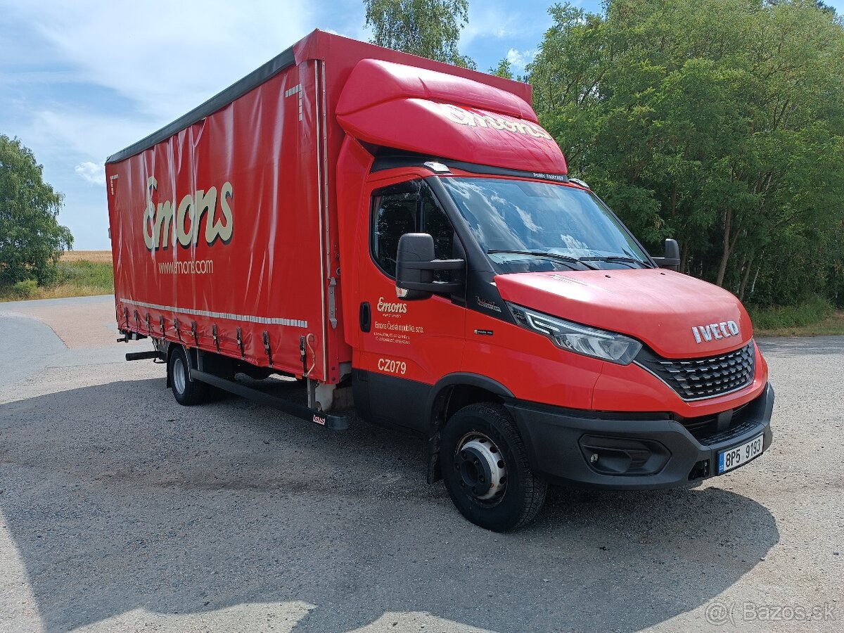 Iveco Daily 70C18 P/A 3,0D Valník,Plachta,čelo 2021