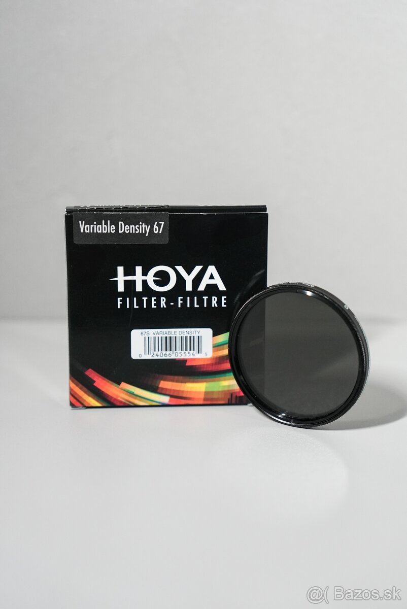 ND filter Hoya Variable Density 67mm