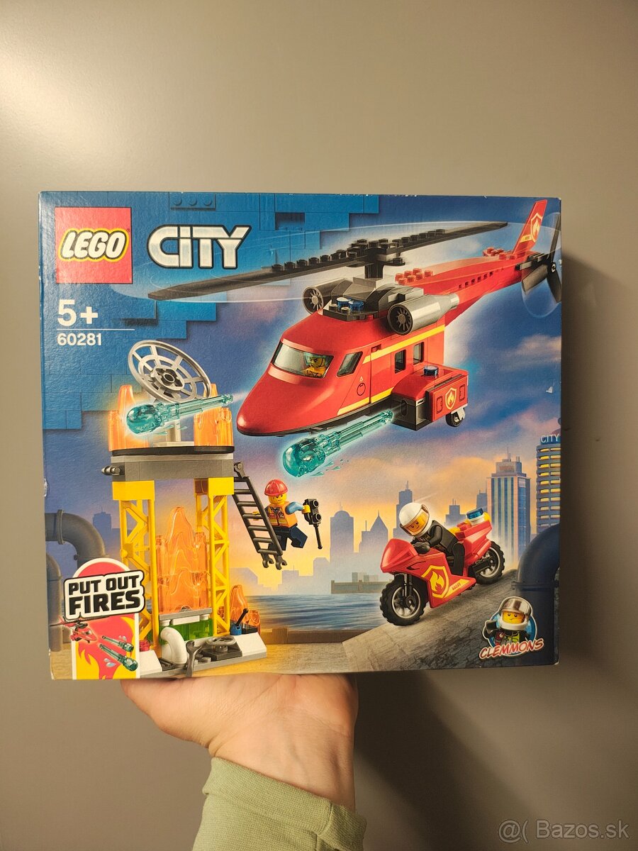 LEGO City 60281 Hasičský záchranný vrtuľník
