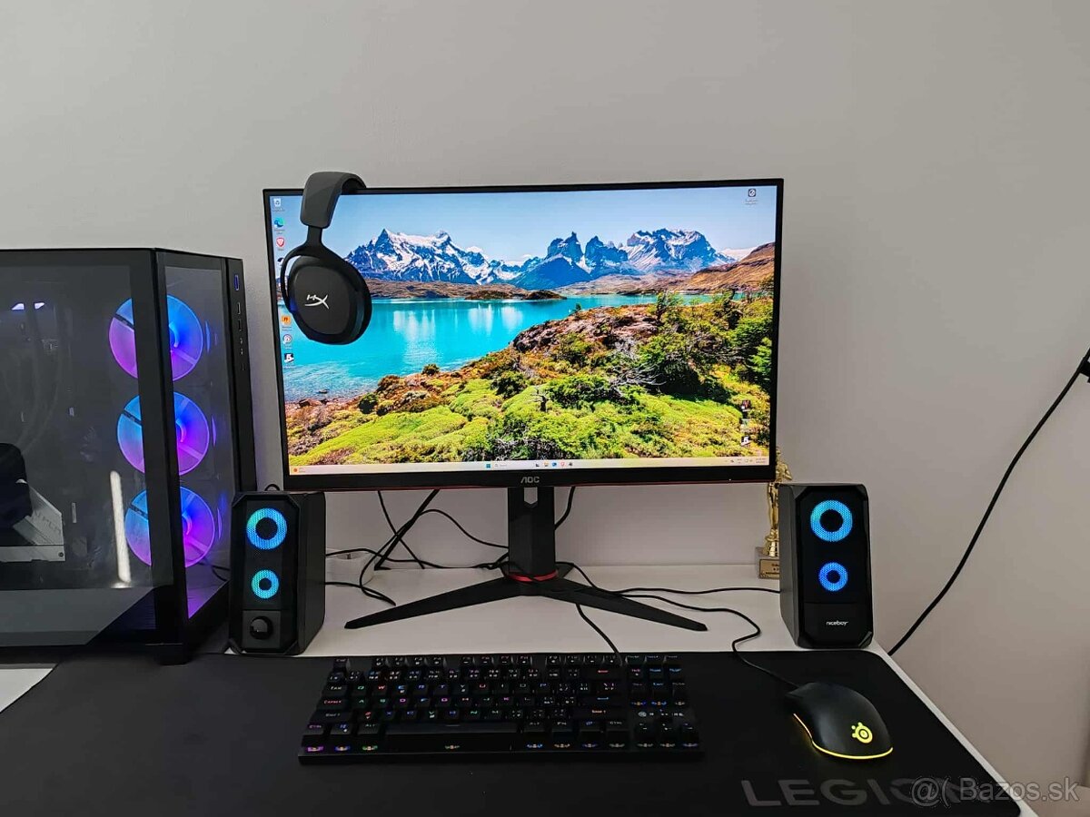 Herný PC - AMD Ryzen 7 5800X a RTX 4060 TI