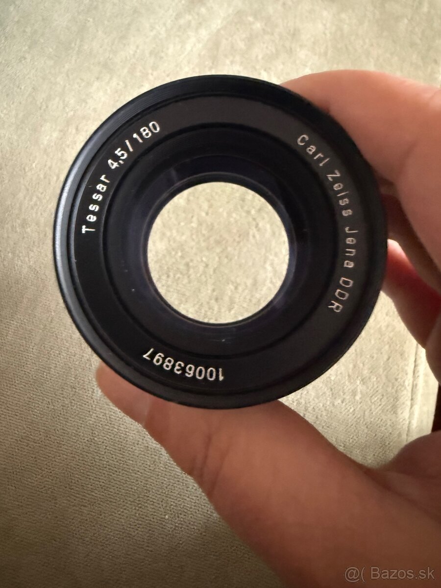 Predám objektív Carl Zeiss Jena DDR Tessar 4.5/180.