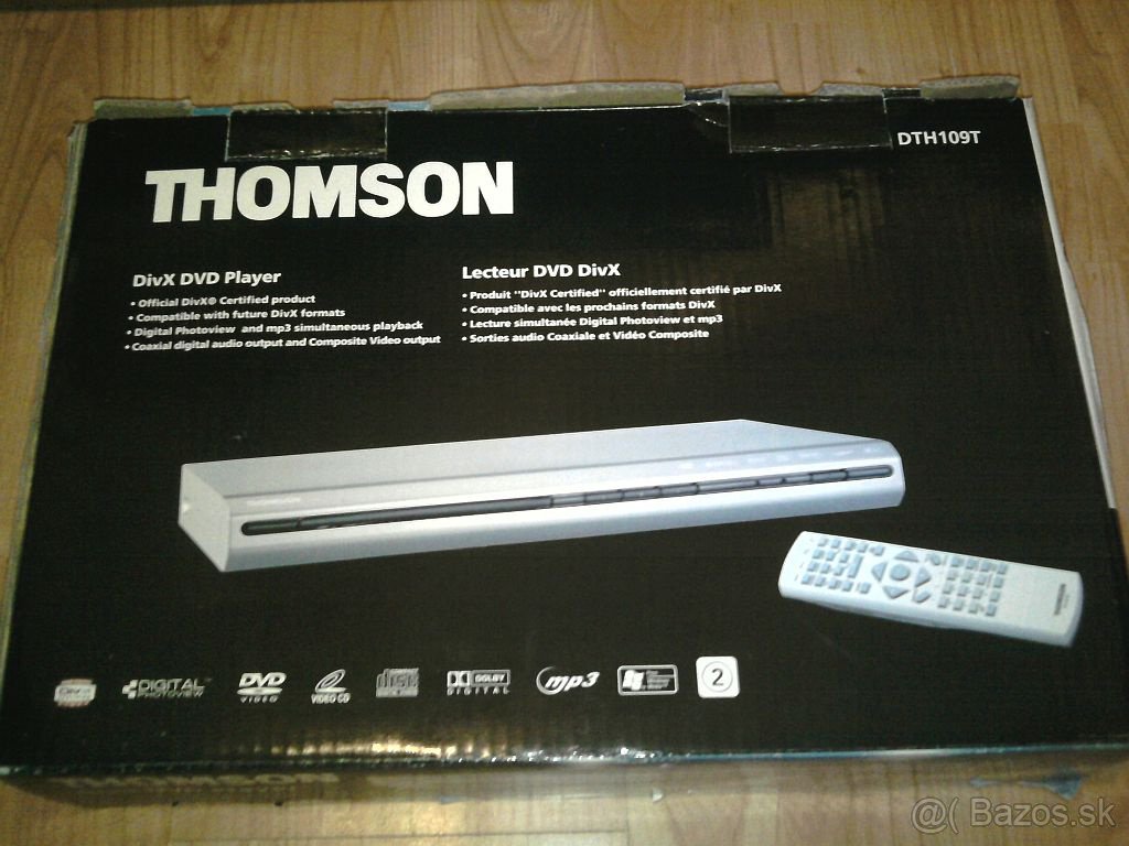 Predám DVD prehrávač Thomson DTH109T