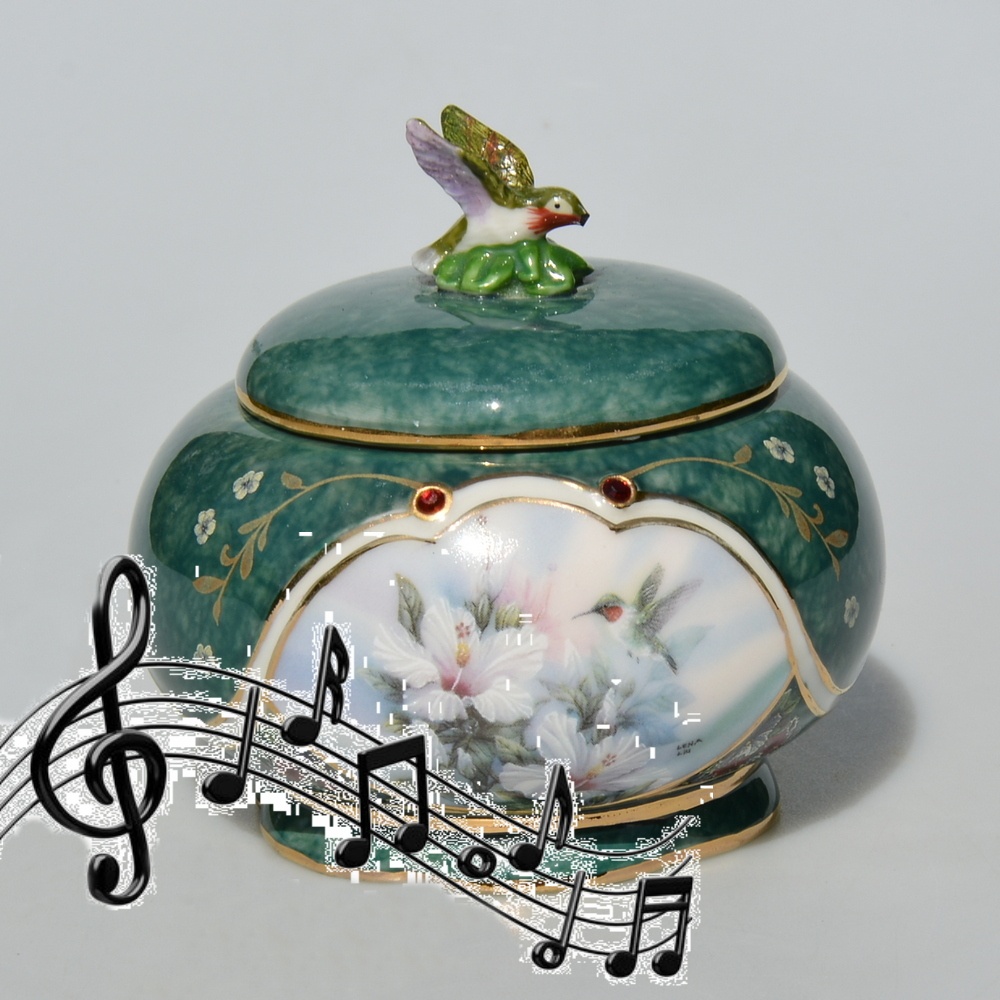 Vivaldi HRACIA porcelánová šperkovnička