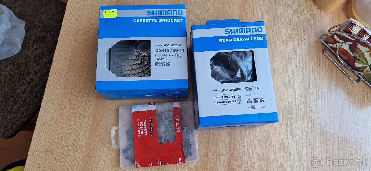 komponenty SHIMANO 105 R7000