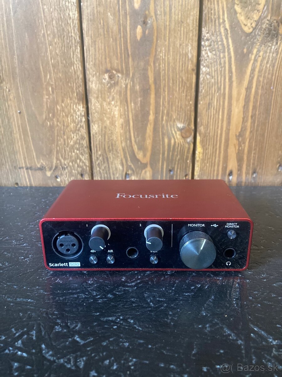 Focusrite Scarlett Solo (3. Gen)