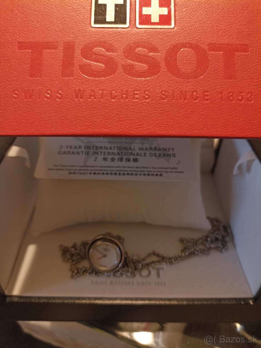 Predám dámske hodinky Tissot T 81.6.220.96