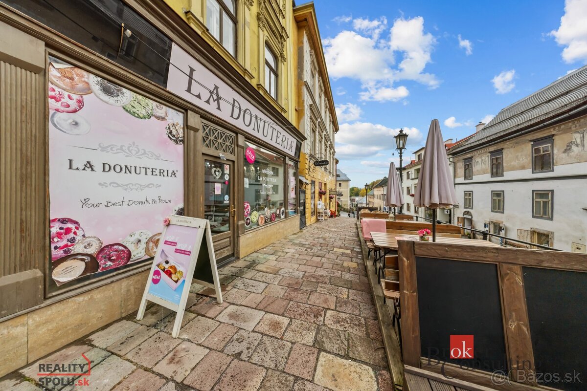 Vstupná brána do centra Banskej Štiavnice | Komerčný priesto