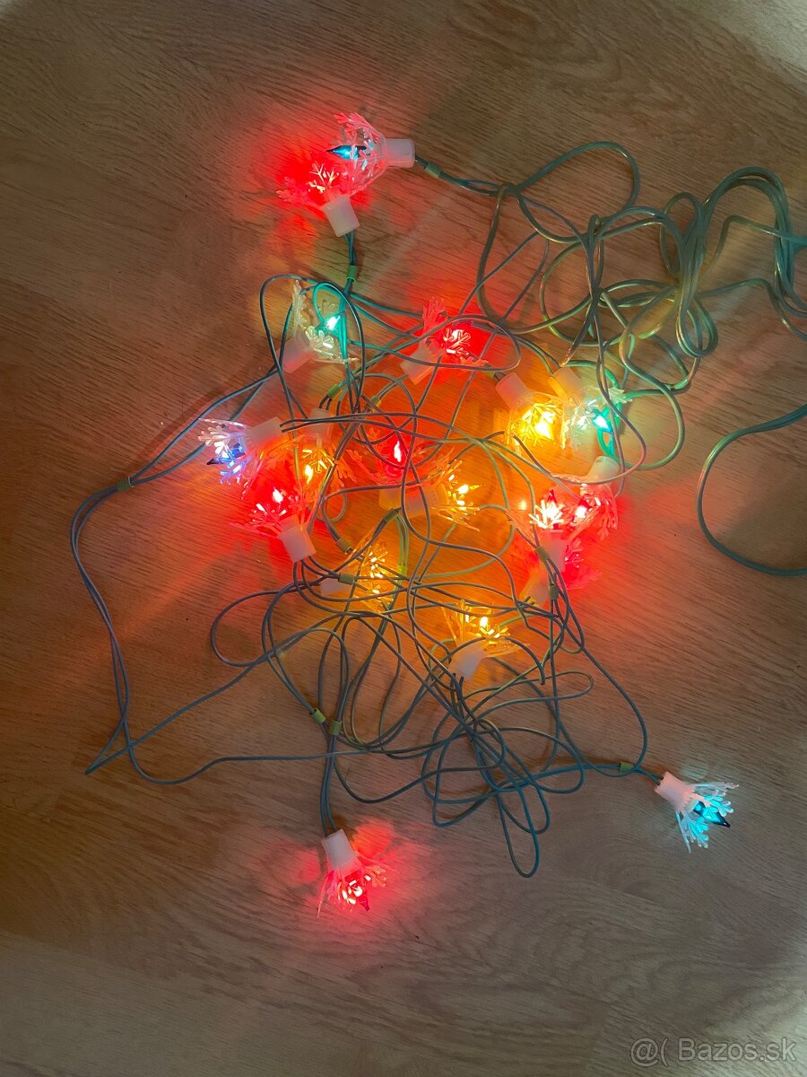 Vianočné osvetlenie astra