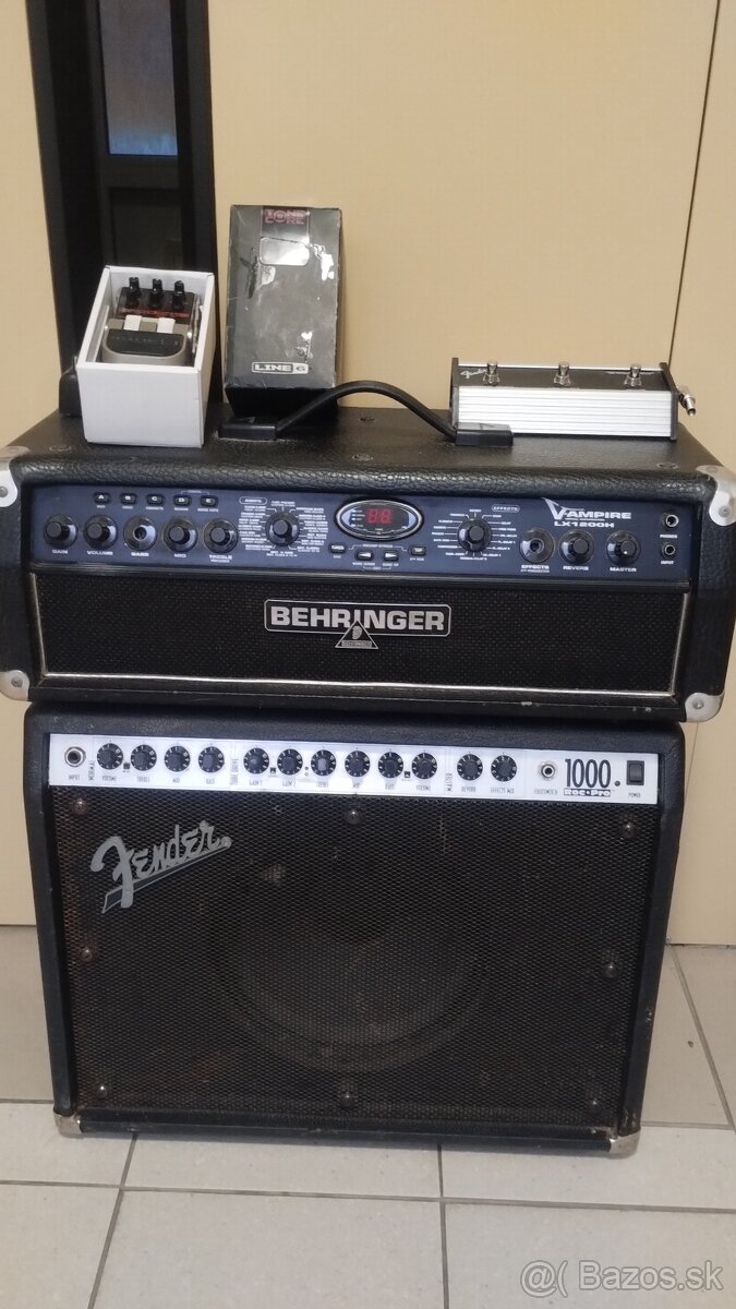 Predám gitarové combo Fender 1000 Rock Pro