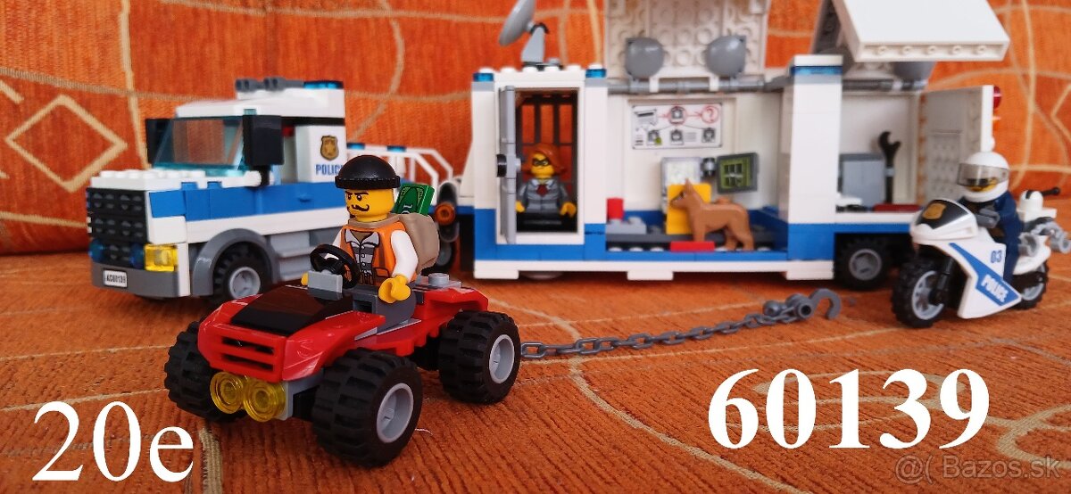 Lego City 60139 Mobilné veliteľské centrum