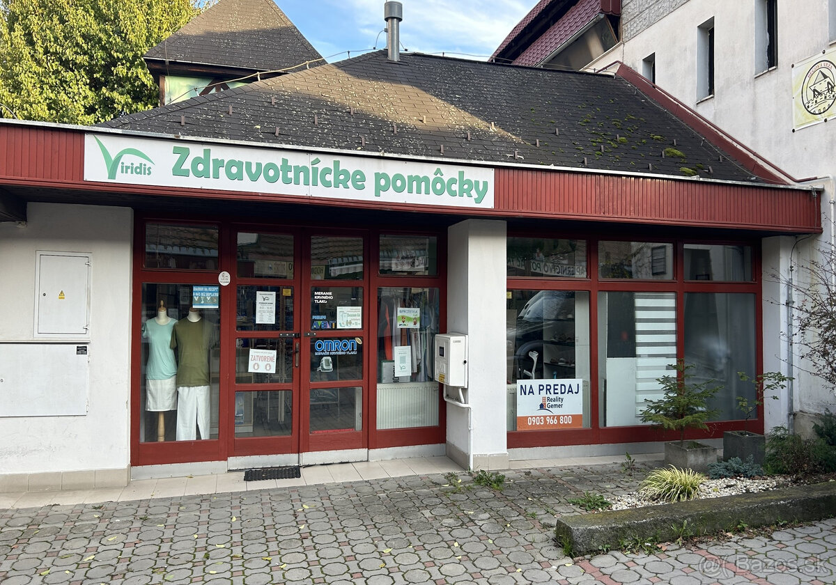 LUKRATÍVNA POLOHA - OBCHODNĚ PRIESTORY V LUČENCI