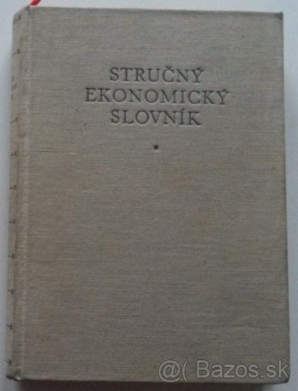 Ekonomický slovník