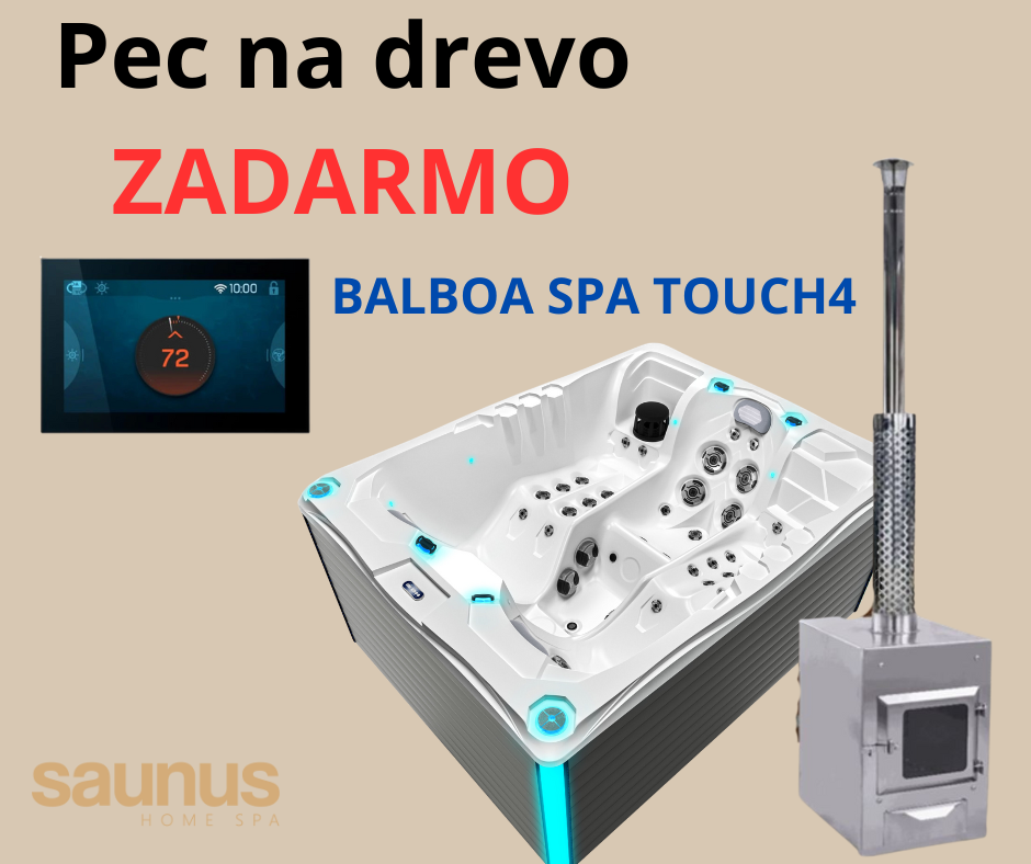 Vírivka, kúpacia kaďa s pieckou na drevo ZADARMO Aurora Lite