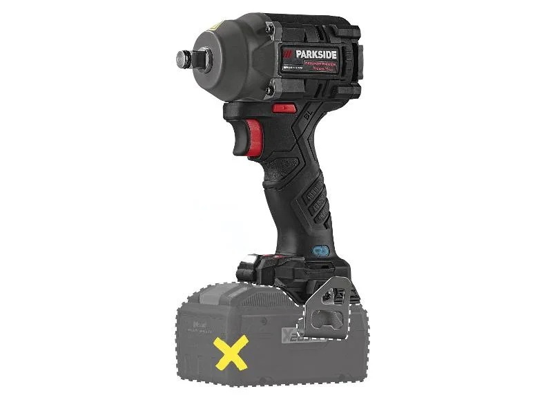 Parkside Performance rázový uťahovák 600 Nm