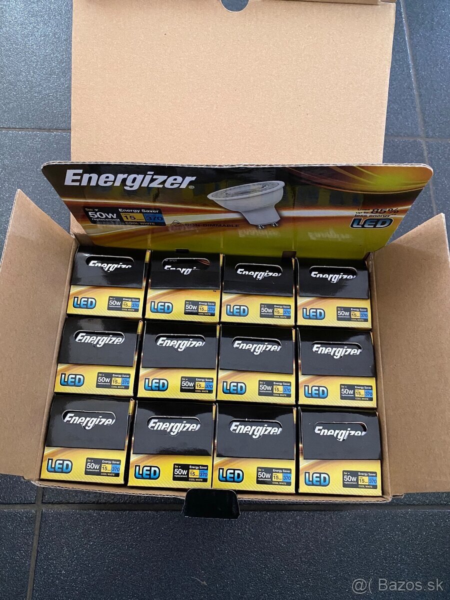 Energizer gu10 5w led žiarovky