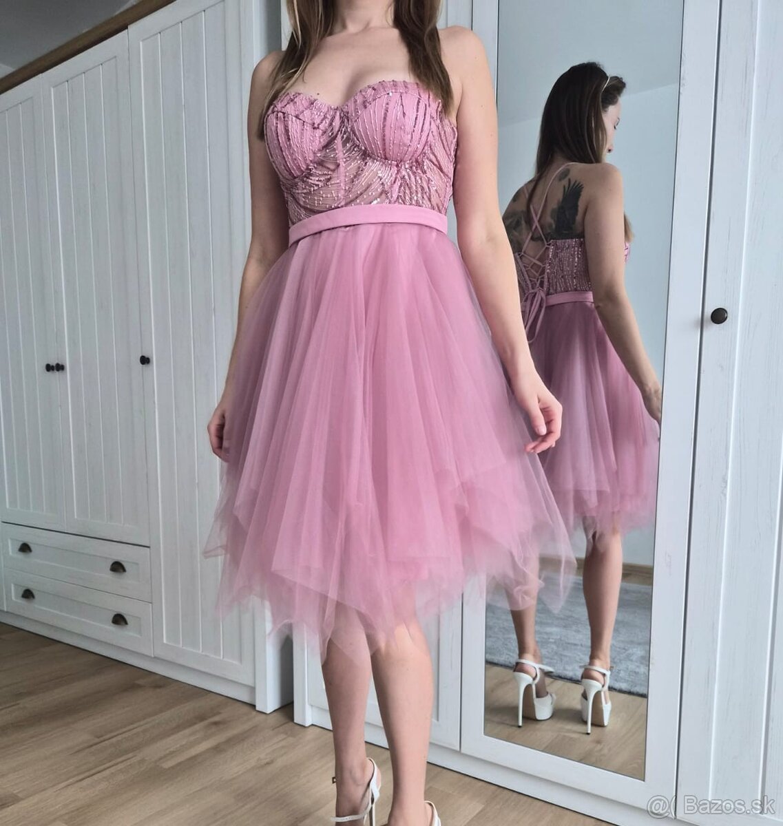 Elegantné spoločenské šaty Eva&Lola