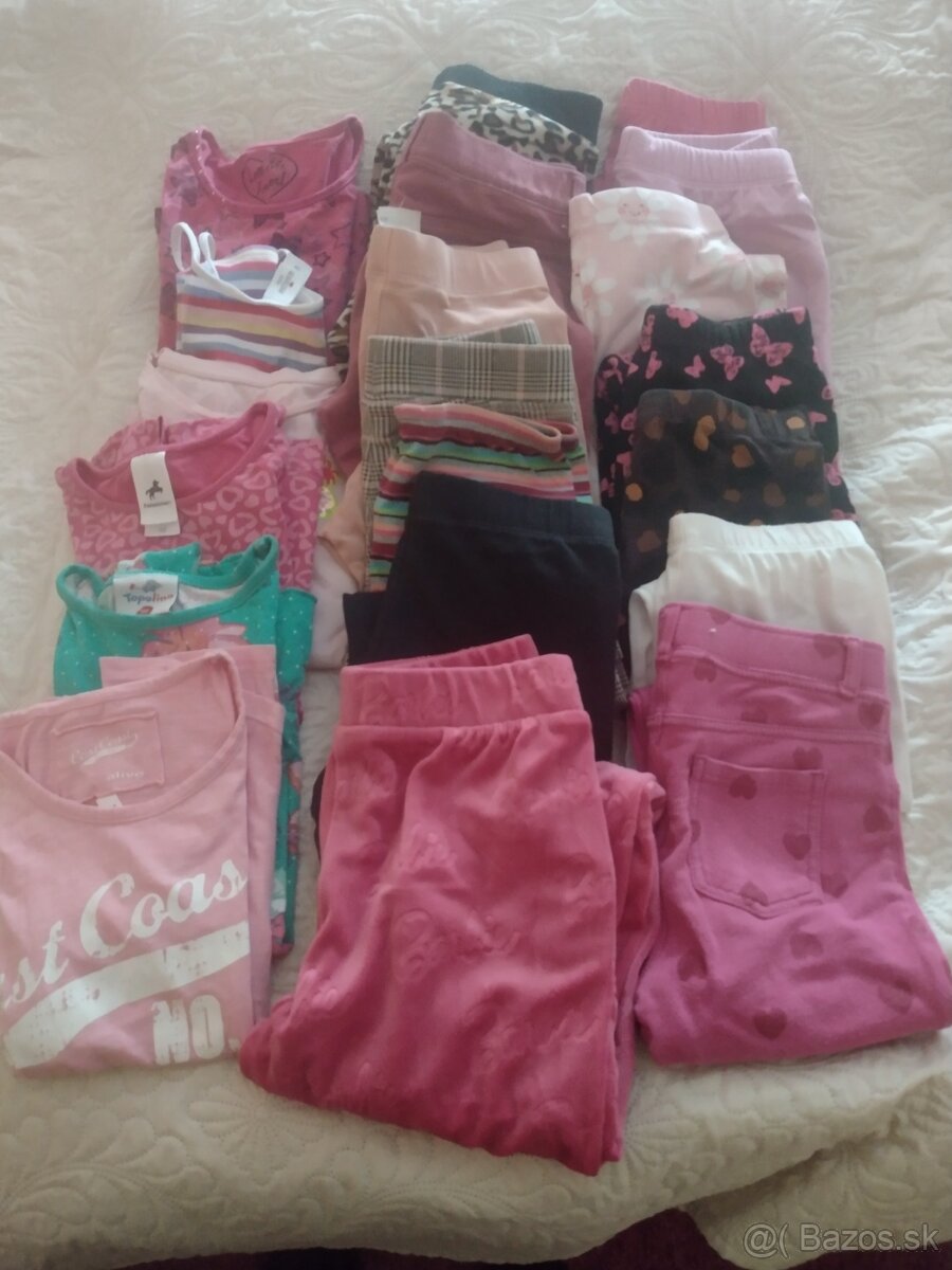 Predám detské legíny a tričká