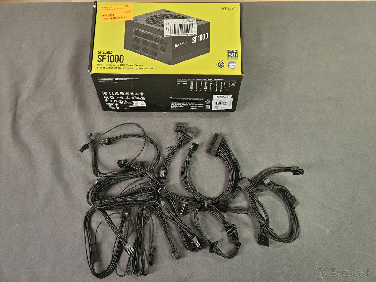 Corsair SF1000 (Type 5) napájacie káble
