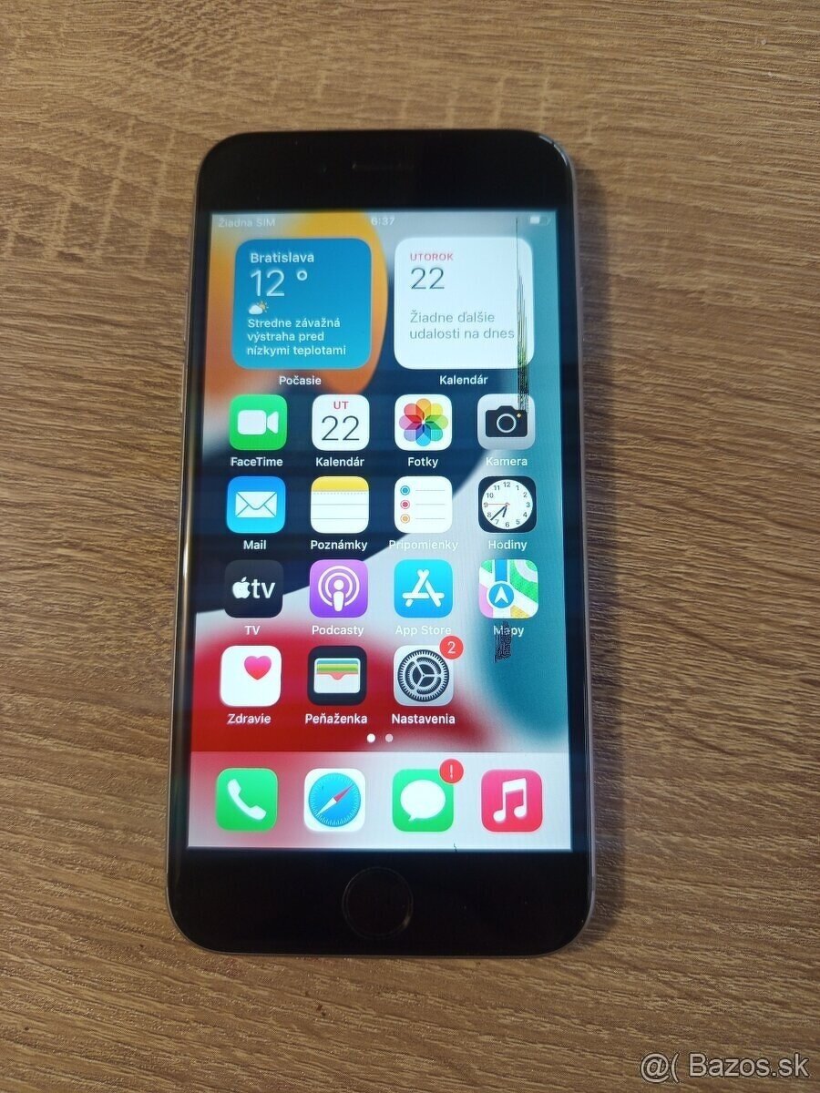 iPhone 6S / 32GB Space Gray TOP stav mierne poškodenie displ