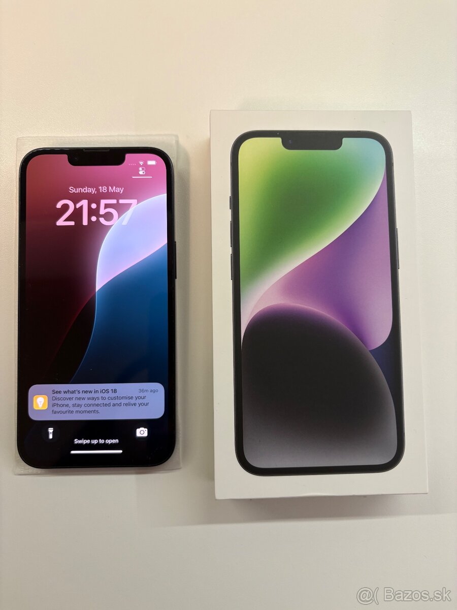 iPhone 14, Midnight, 256GB