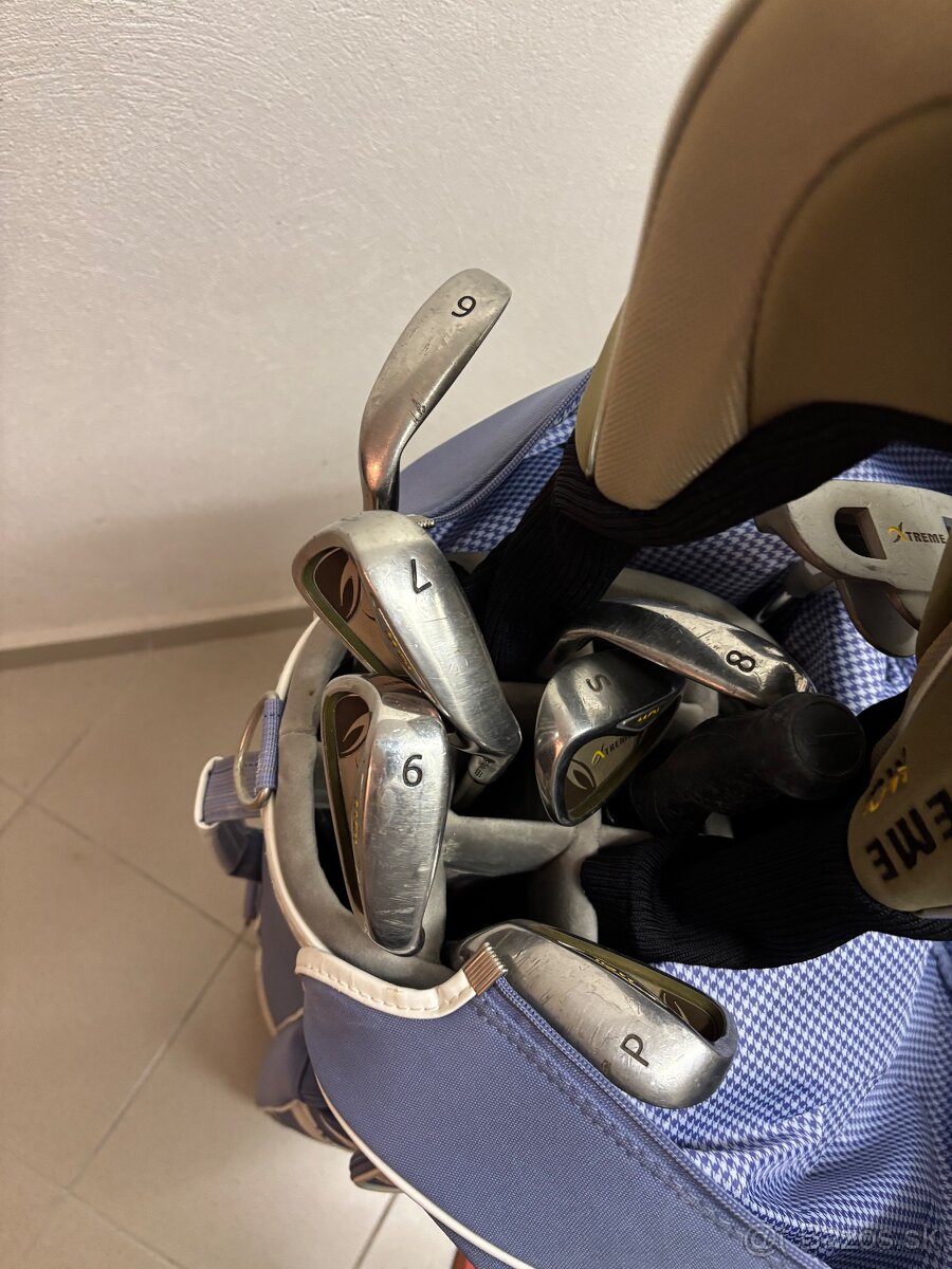 Predam golfový bag aj s palicami pre ženu